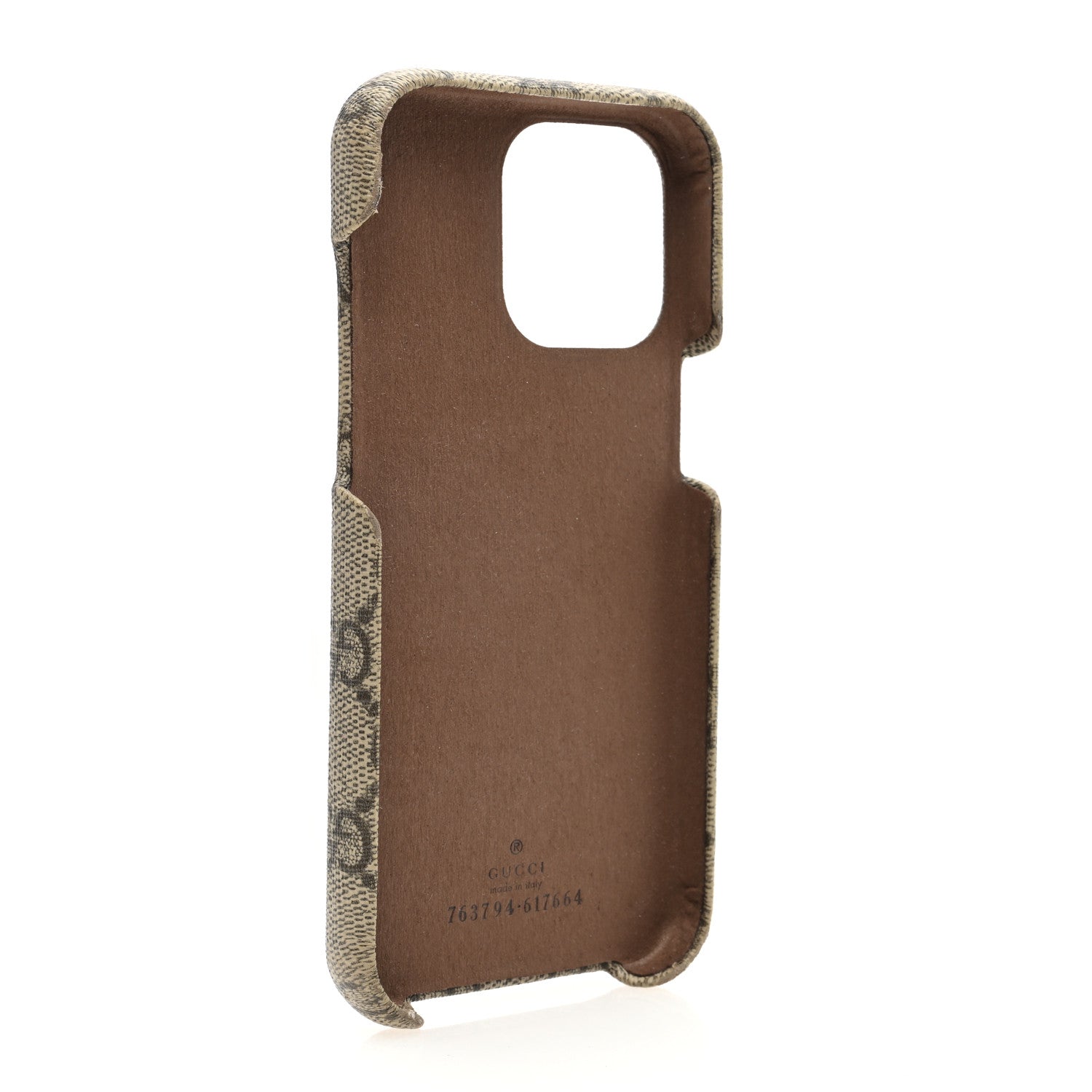 Gucci GG Supreme Monogram Ophidia iPhone 15 Pro Max Phone Case Beige Ebony 3 of 6