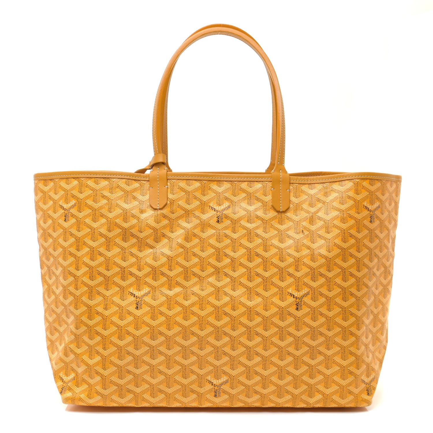 Goyard Goyardine Saint Louis PM Yellow 2 of 10