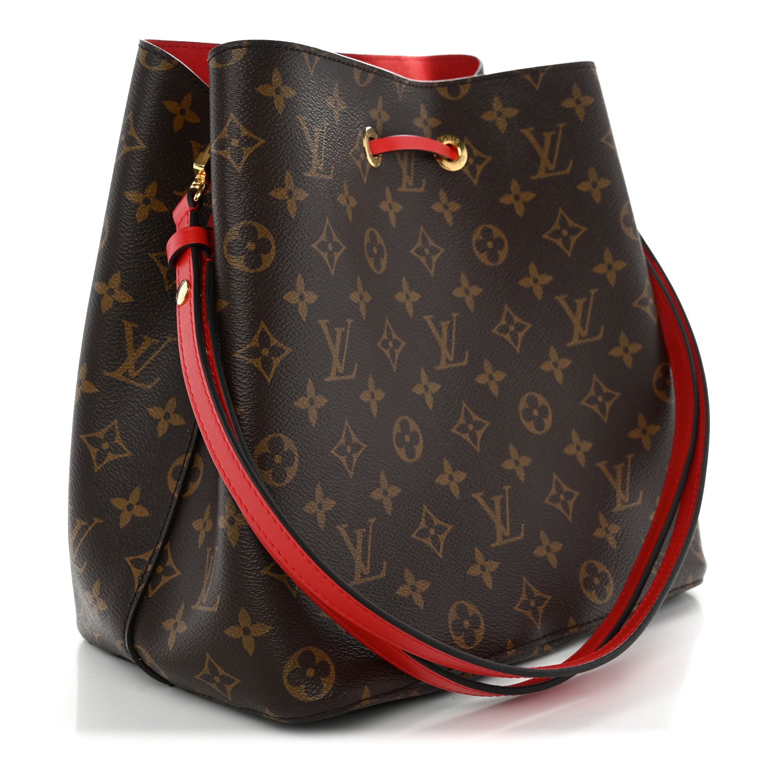 Louis Vuitton Monogram Neonoe MM Coquelicot 2 of 8