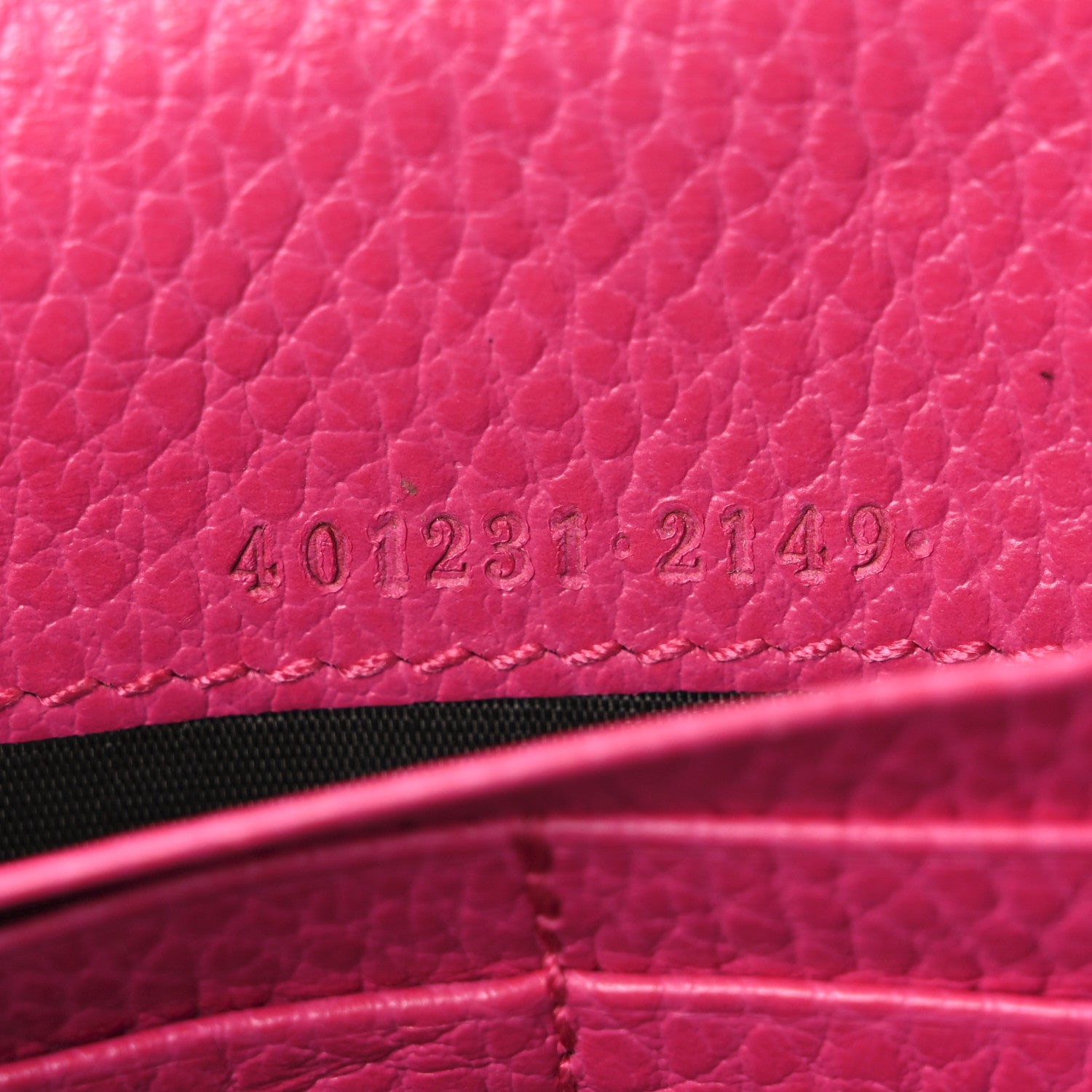 Gucci Dollar Calfskin Crystal Mini Dionysus Chain Wallet Box Pink 7 of 10