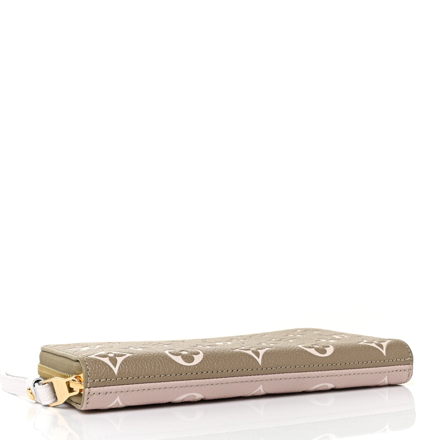 Empreinte Monogram Spring in the City Zippy Wallet Kaki Beige Cream