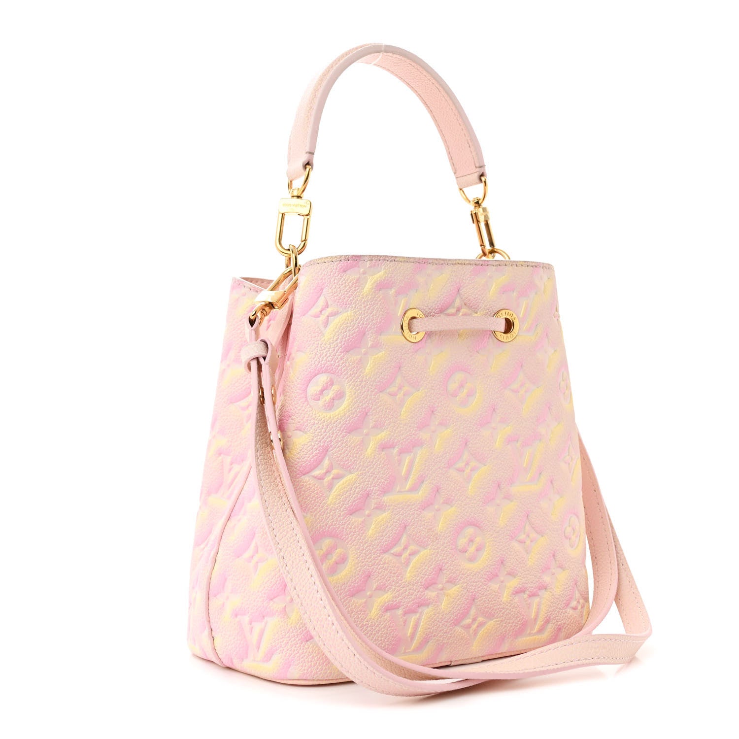 Louis Vuitton Empreinte Monogram Summer Stardust Neonoe BB Pink 3 of 12