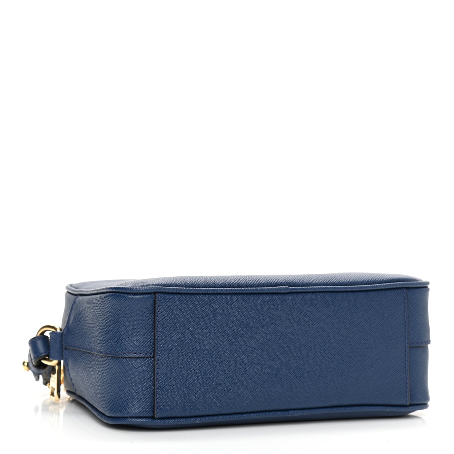 Saffiano Mini Camera Crossbody Bag Bleuette