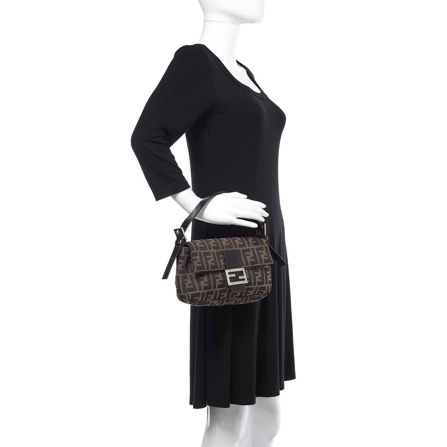 Fendi Zucca Baguette Tobacco 2 of 12