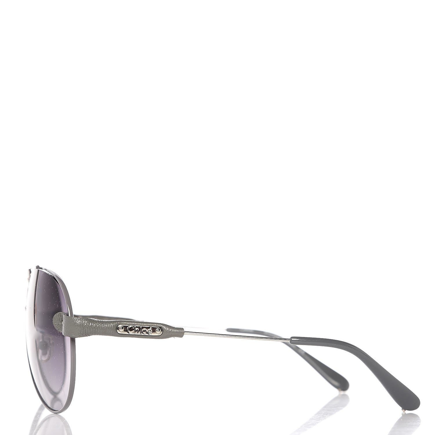 Chloe Tamaris Aviator Sunglasses CL 2104 Grey Silver 3 of 7