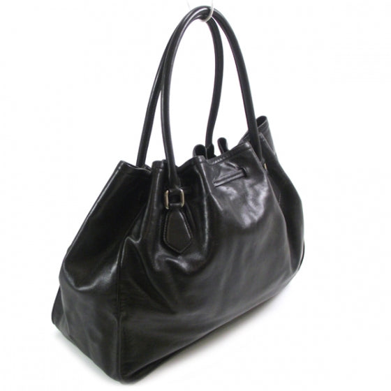 Prada Nappa Drawstring Tote Black 3 of 11