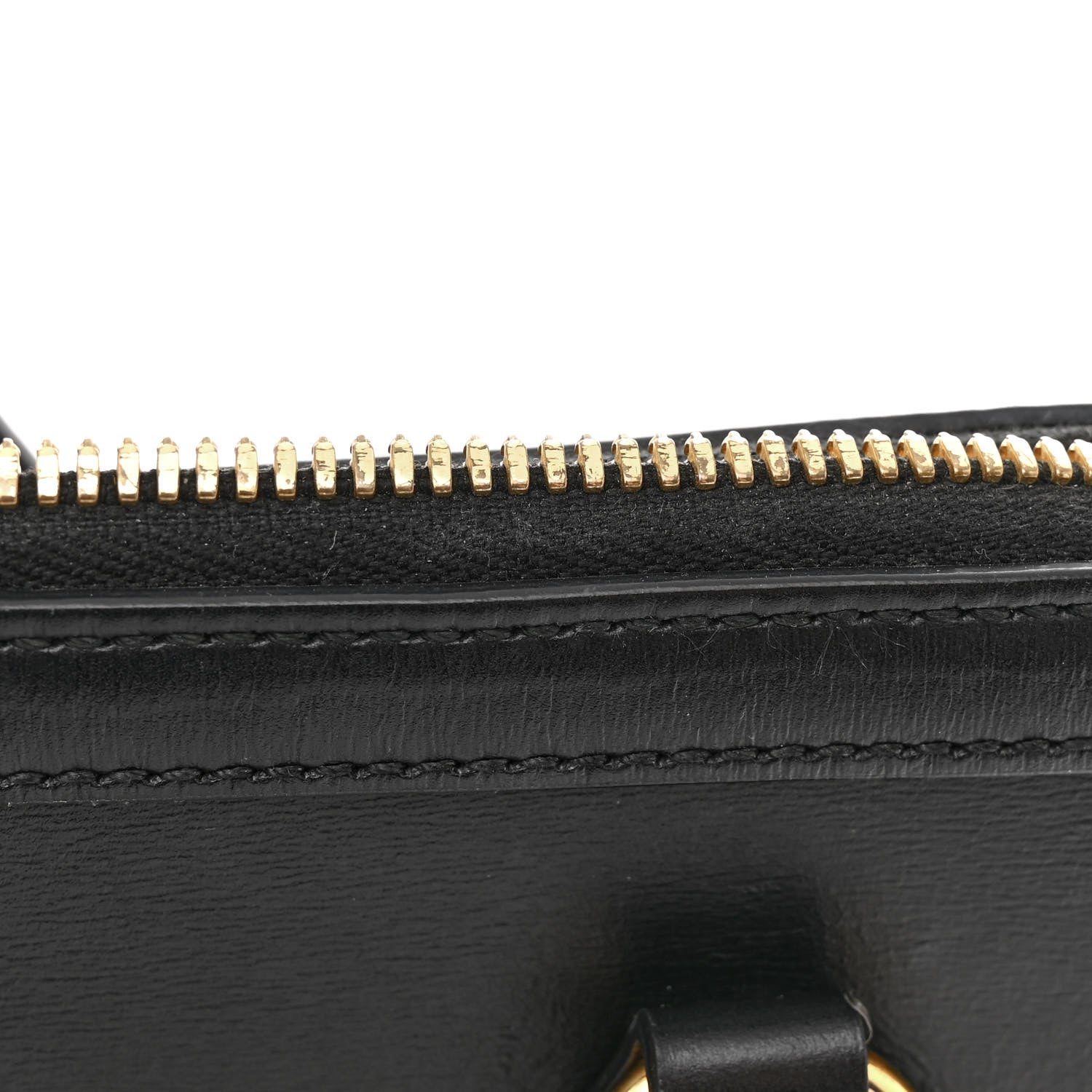 Gucci Calfskin Orgasmique Horsebit 1955 Duffle Bag Black Vanilla