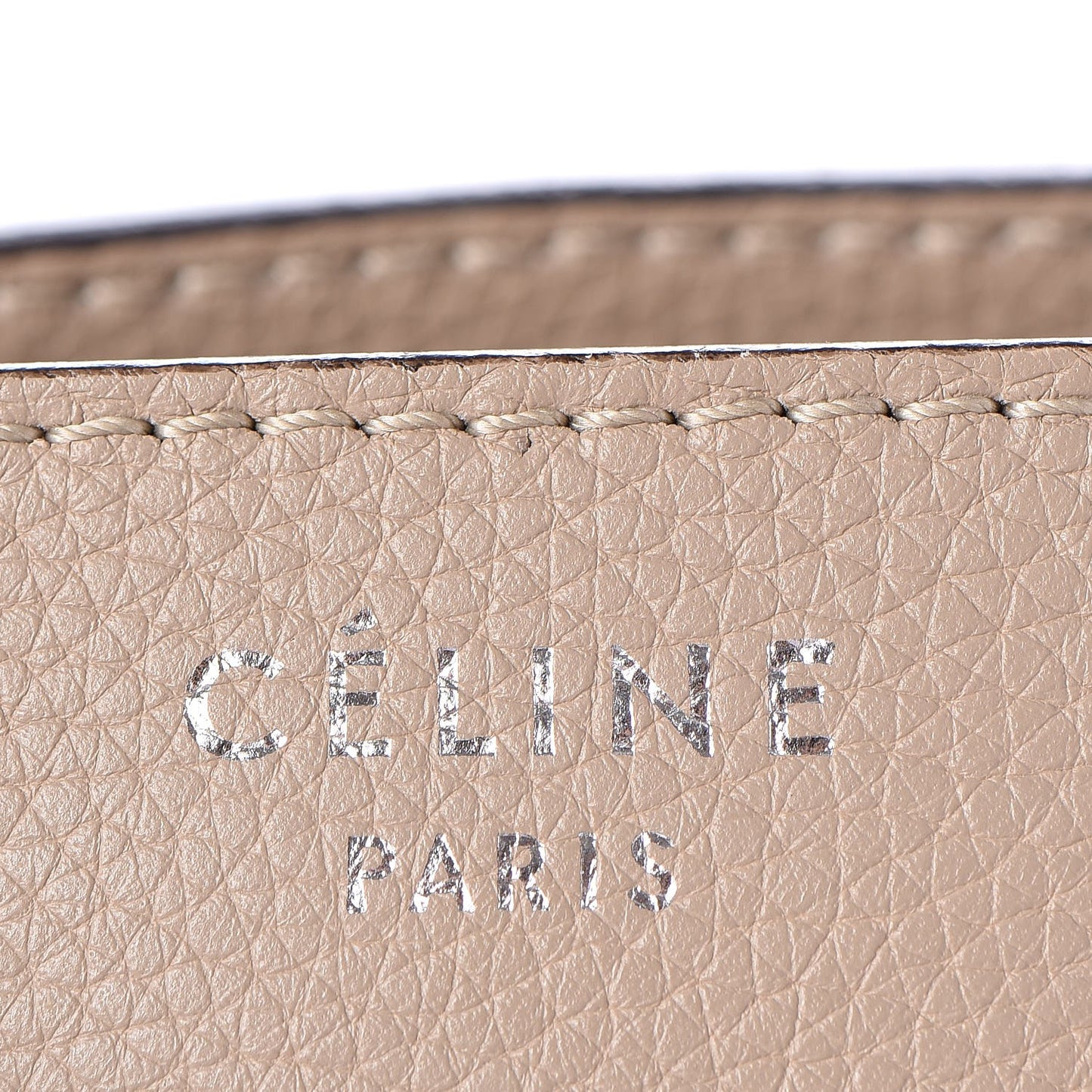 Drummed Calfskin Mini Luggage Dune
