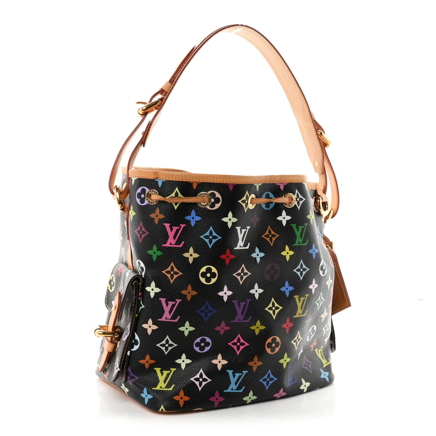 Monogram Multicolor Petit Noe Black