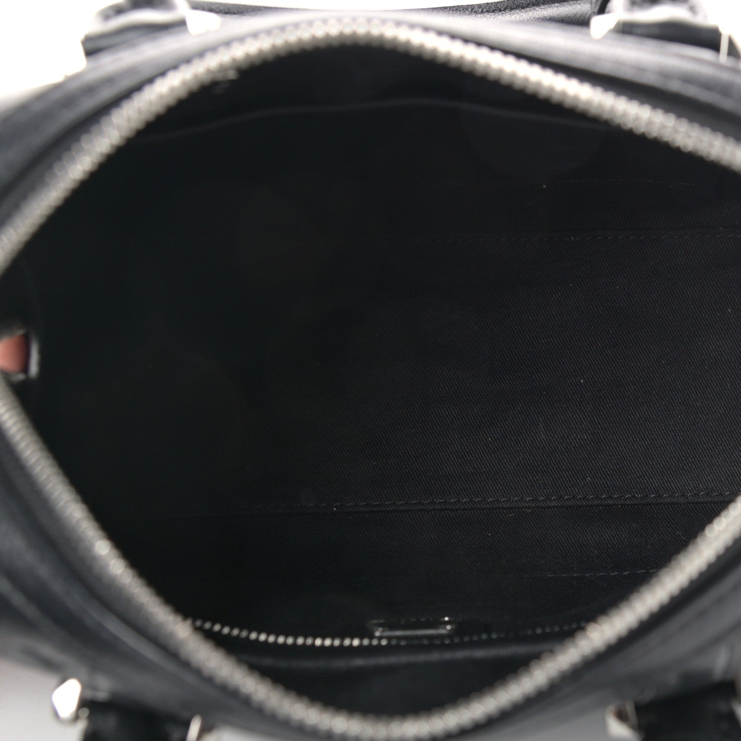 MCM Calfskin Ottomar Monogram Boston Bag Black 5 of 11