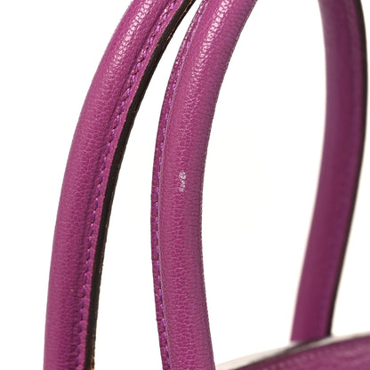 Hermes Chevre Mysore Birkin 30 Cyclamen 17 of 17