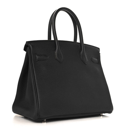 Hermes Togo BIRKIN 30 Black 3 of 13