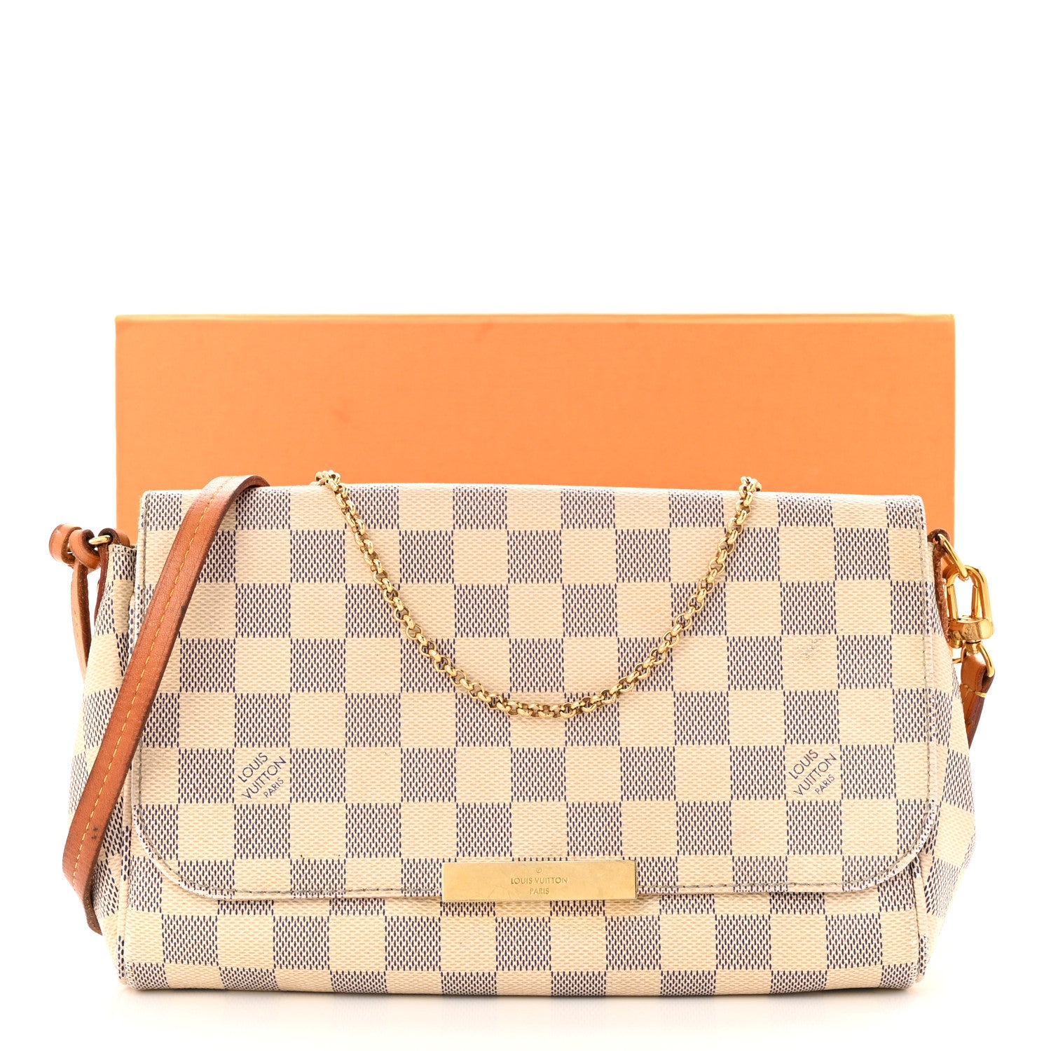 Louis Vuitton Damier Azur Favorite MM 15 of 15