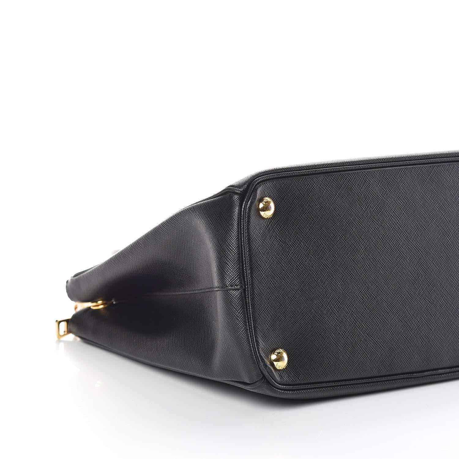 Prada Saffiano Medium Galleria Double Zip Tote Black 7 of 9