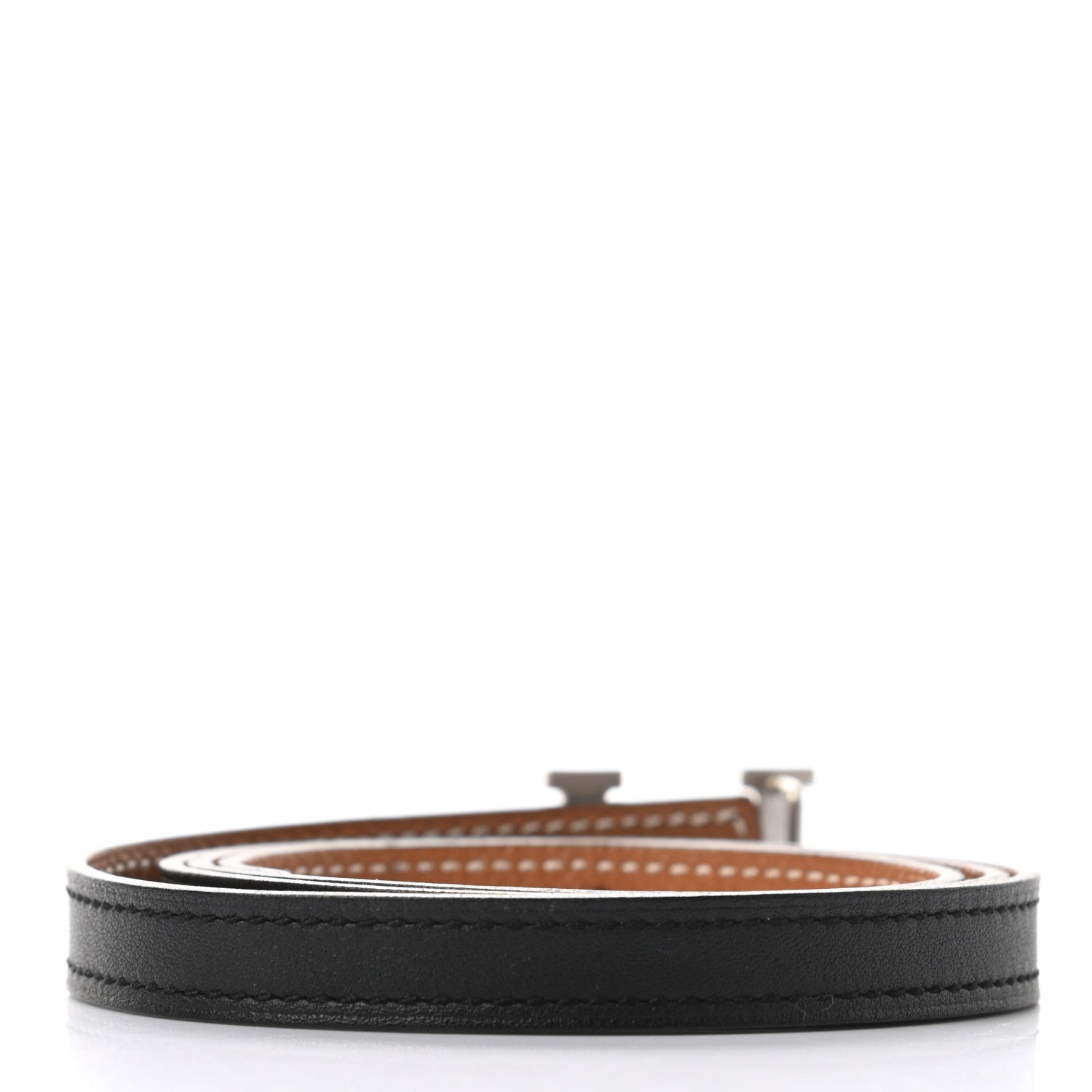 Hermes Swift Epsom 13mm 5382 Rock Belt 75 Black Gold 2 of 5
