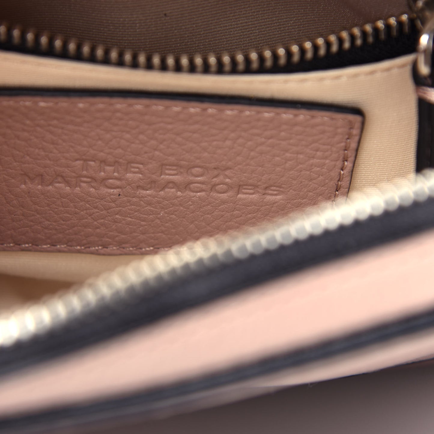 Calfskin Mini The Textured Box Bag Pink