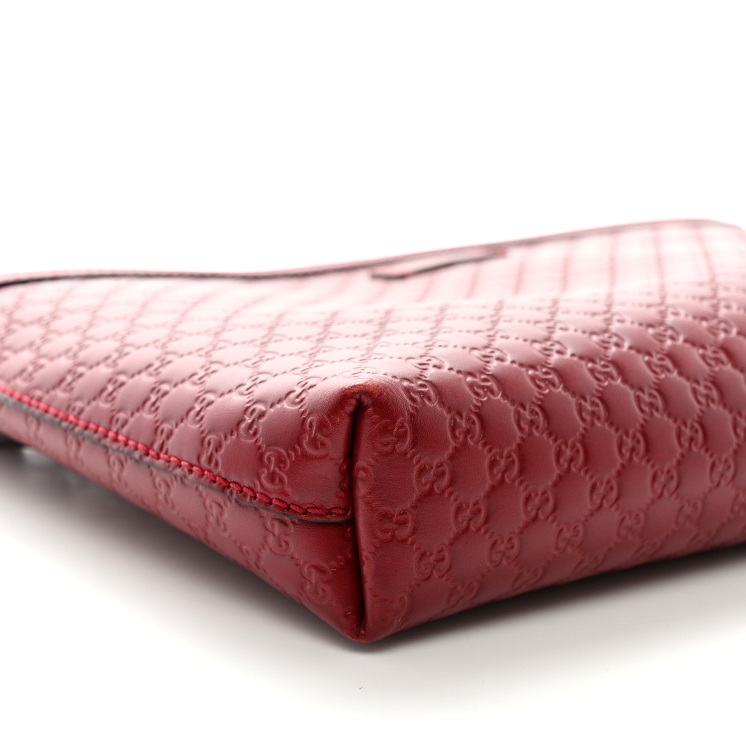 Gucci Microguccissima Flat Crossbody Red 9 of 11