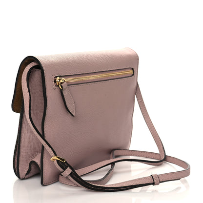 Burberry Derby Calfskin House Check Small Macken Crossbody Bag Pale Orchid 3 of 10