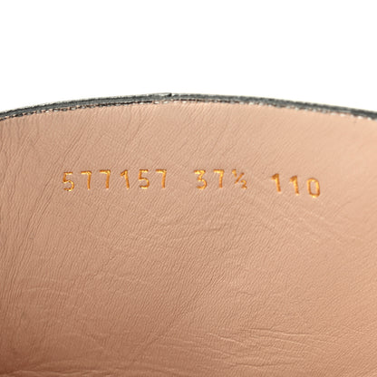 Gucci Nappa Zumi Mid Ankle Boots 37.5 Black 8 of 17