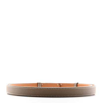 Hermes Epsom Kelly Belt Etoupe 2 of 5