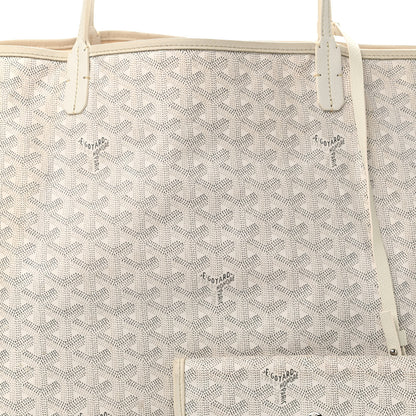 Goyard Goyardine Saint Louis GM White 8 of 11