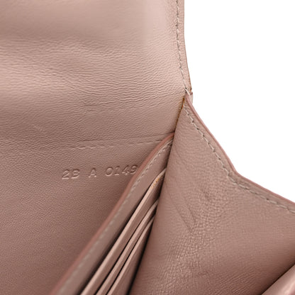 Givenchy Goatskin Quilted GV3 Strap Wallet 6 of 16