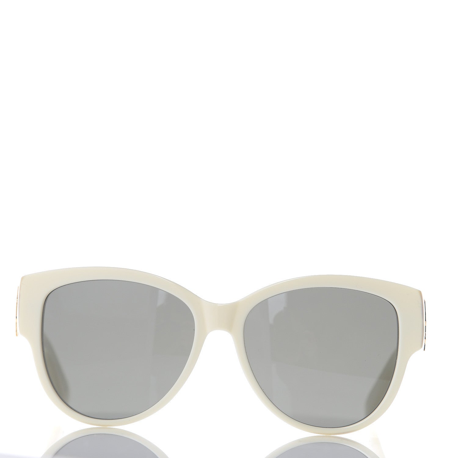 Saint Laurent SL M3 007 Sunglasses Ivory 3 of 10