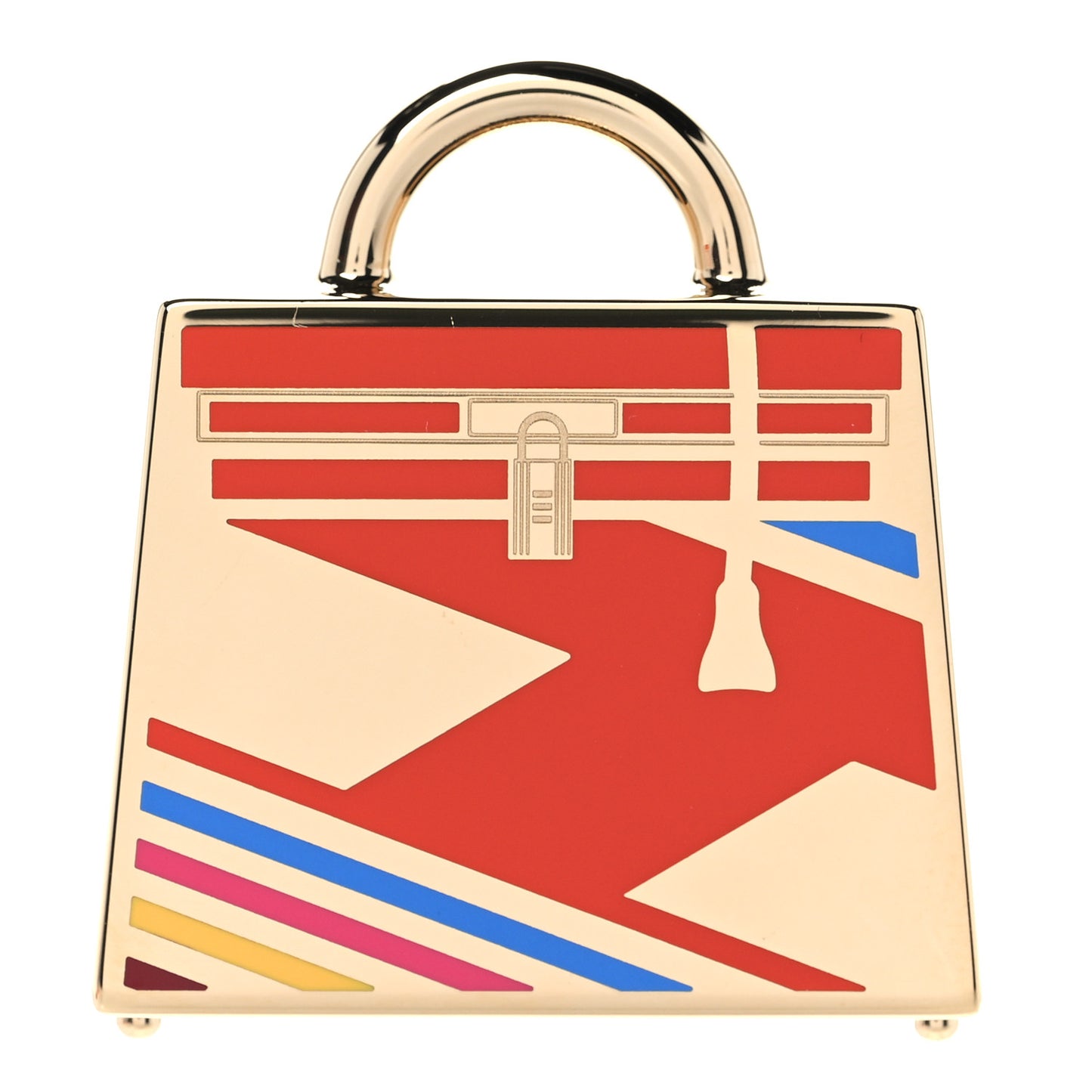 Lacquered Kelly Curiosite Charm Amazone Pop