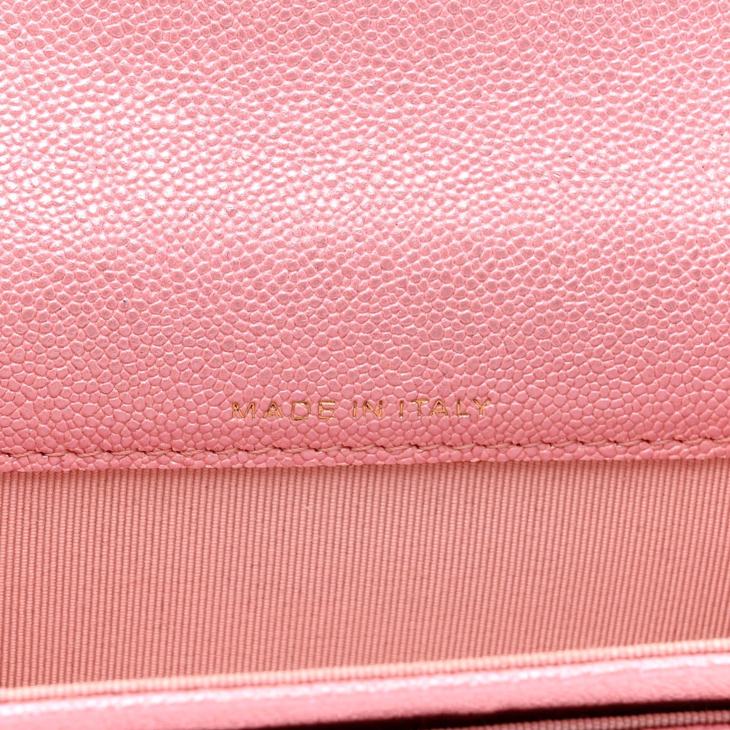 Chanel Iridescent Caviar Quilted Flap Card Holder Rose Pink 7 of 9