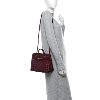 Bottega Veneta Nappa Intrecciato Small Andiamo Shoulder Bag Barolo 2 of 9
