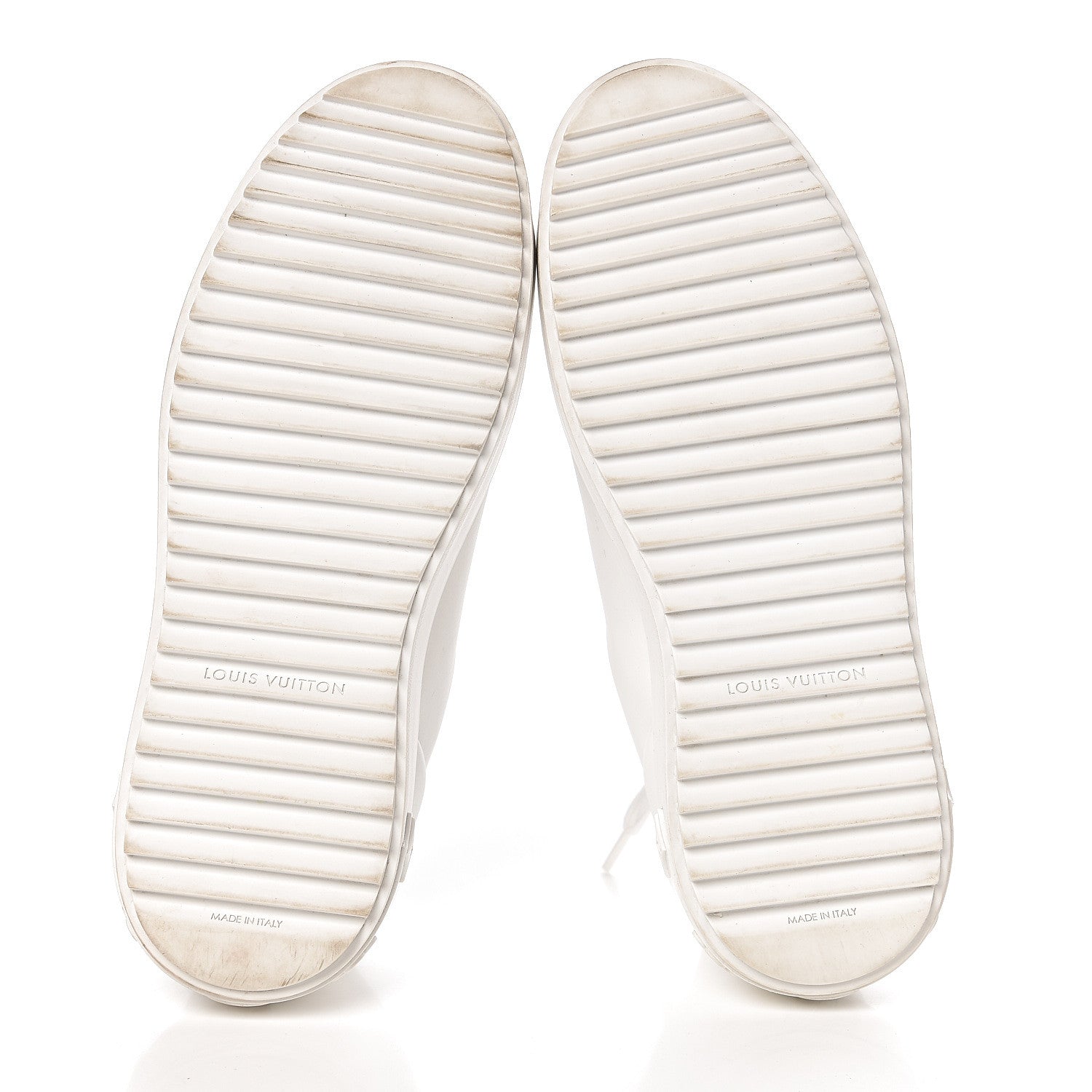 Louis Vuitton Calfskin Time Out New Wave Sneakers 38 White 5 of 13