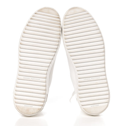 Louis Vuitton Calfskin Time Out New Wave Sneakers 38 White 5 of 13