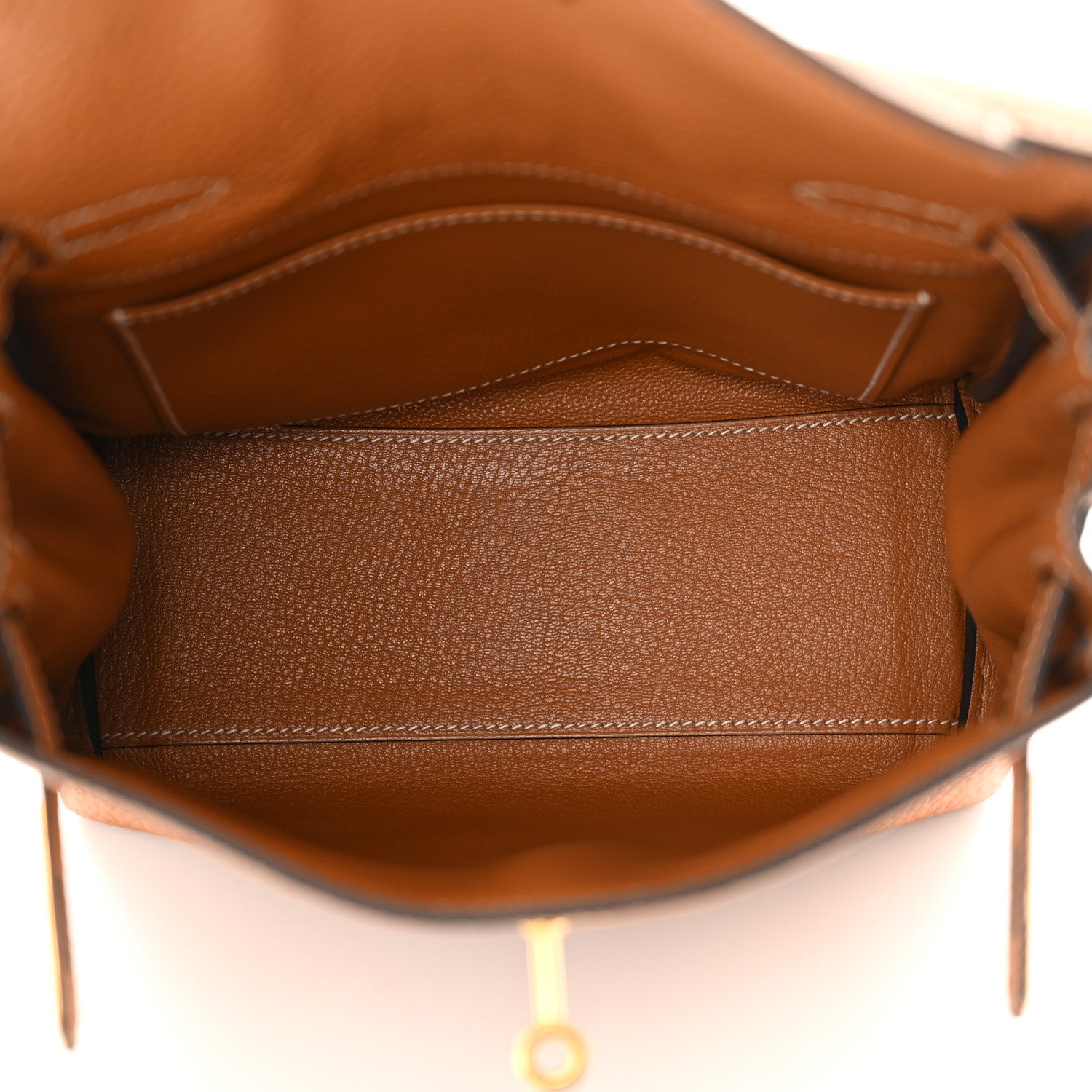 Hermes Taurillon Clemence Kelly Ado Backpack Toffee 5 of 11