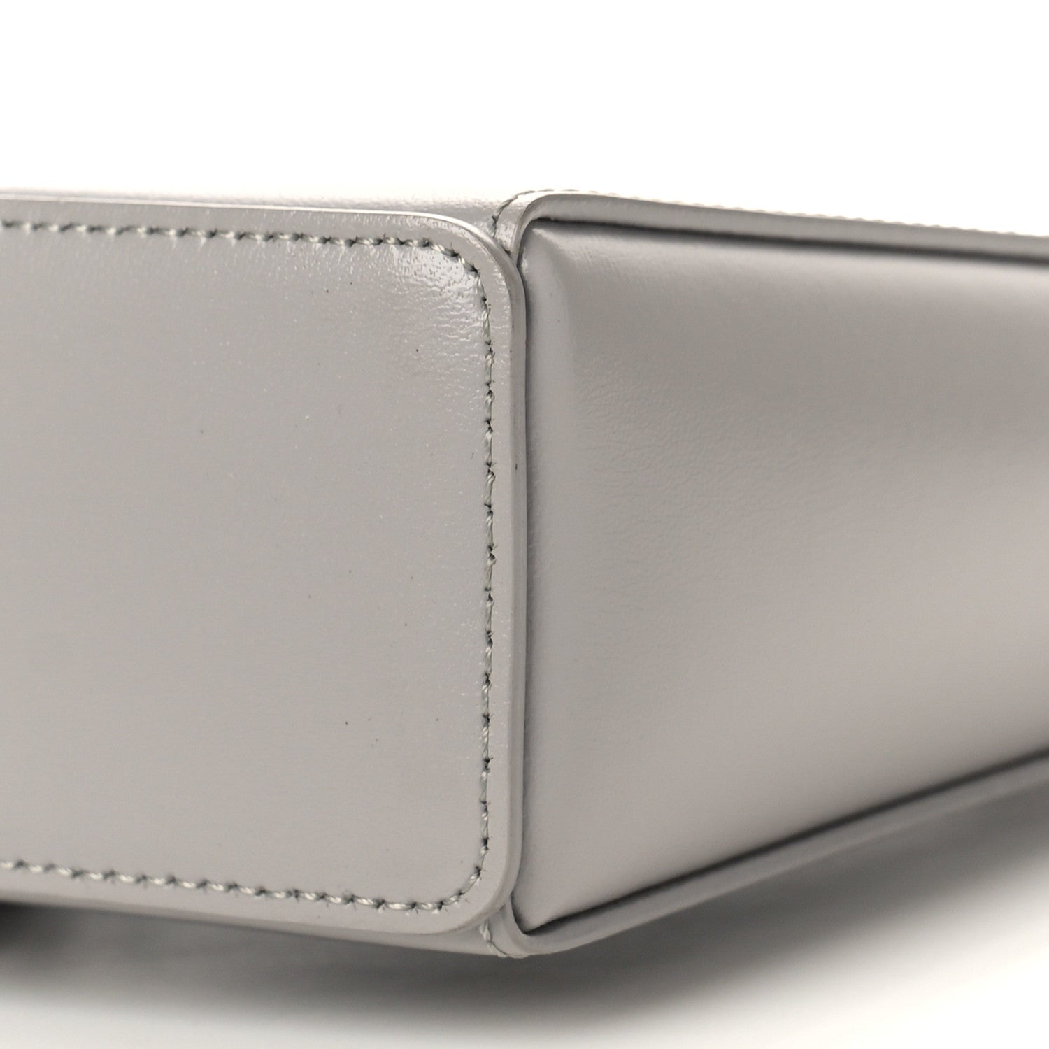 Givenchy Box Calfskin Small Cut Out Shoulder Bag Cloud Grey 9 of 9