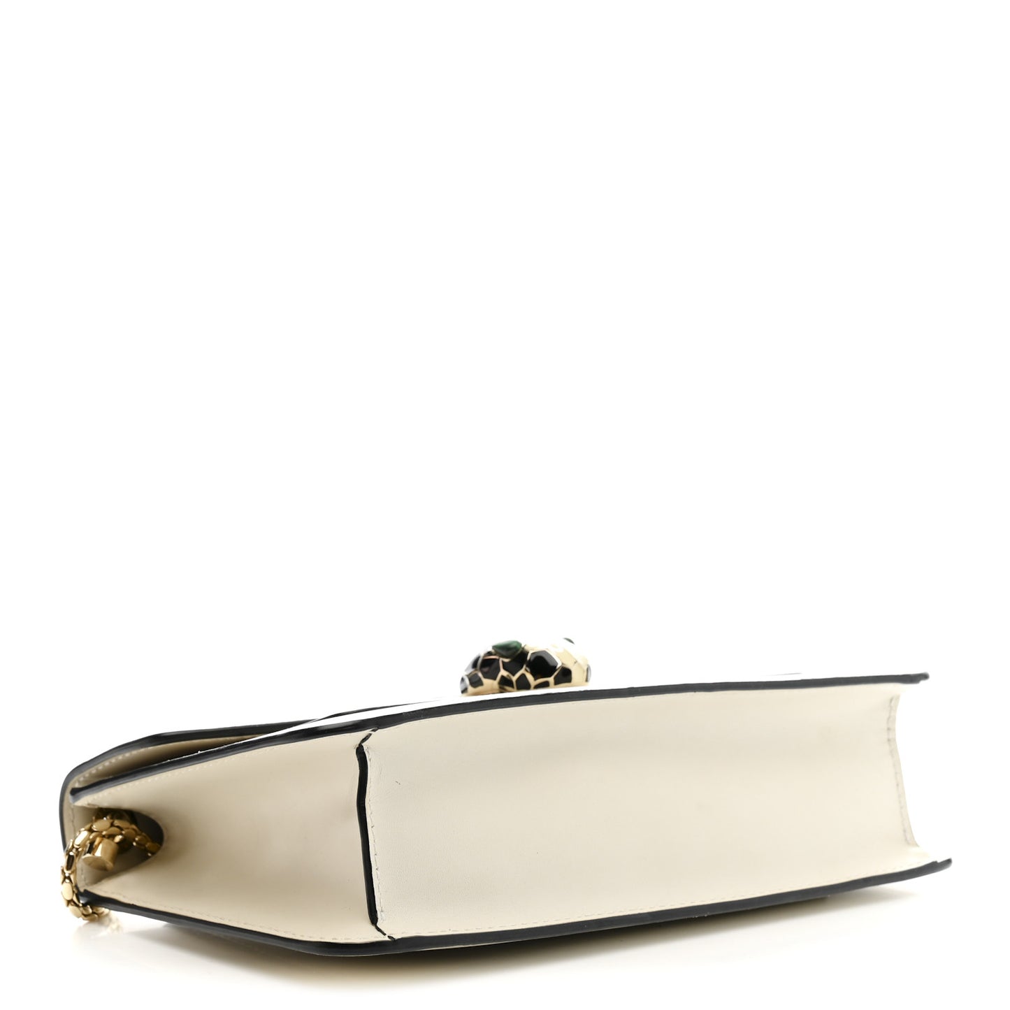 Calfskin Serpenti Forever Crossbody Bag White Agate