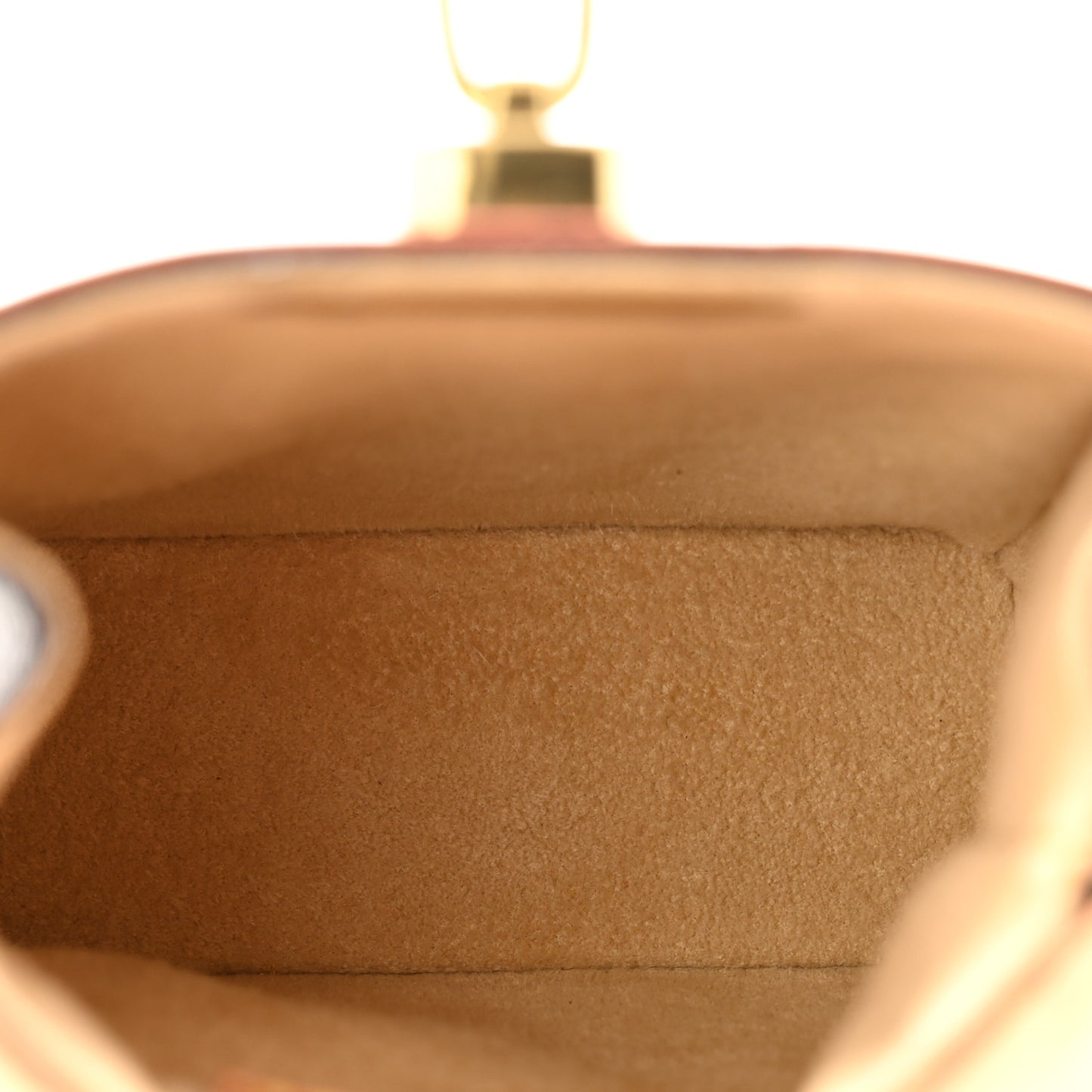 Monogram Mini Steamer Bag Charm