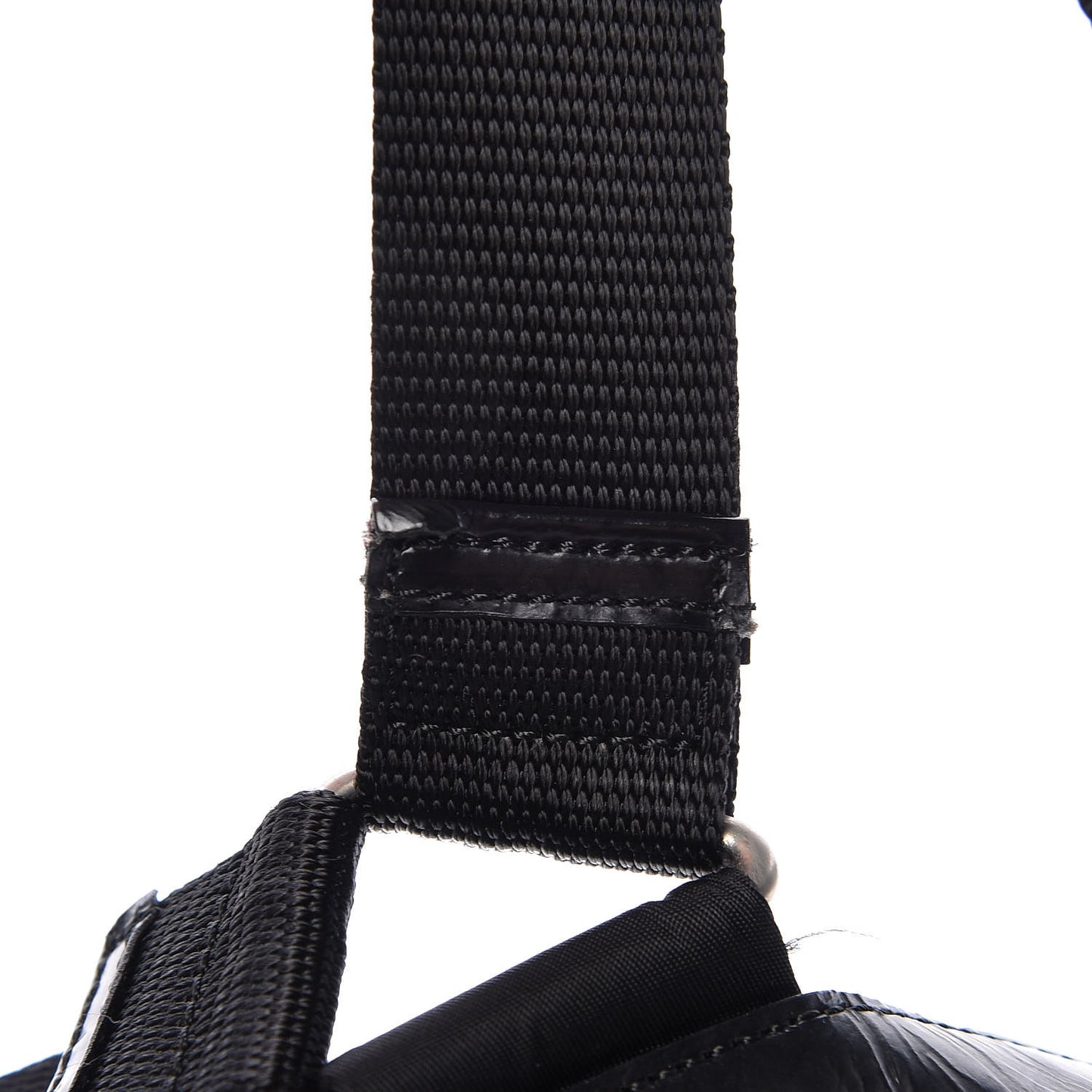 Nylon Vela Medium Backpack Black