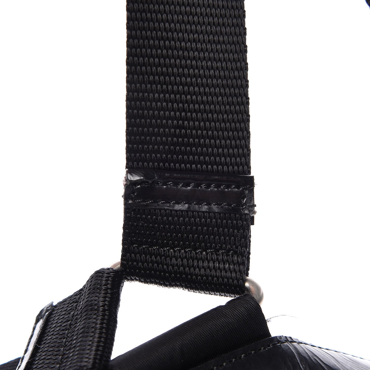 Prada Nylon Vela Medium Backpack Black 10 of 18