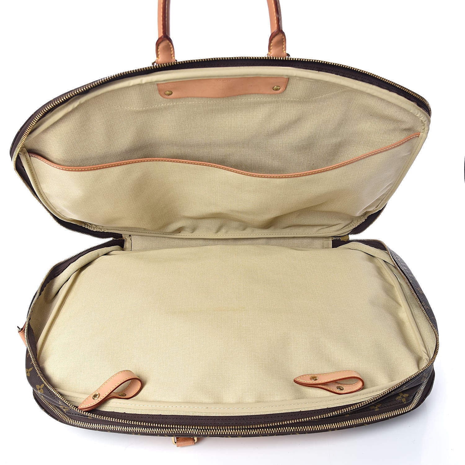 Louis Vuitton Monogram Alize 2 Compartment Luggage Travel Bag 5 of 19