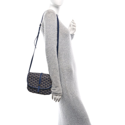 Goyard Goyardine Belvedere II PM Messenger Bag Navy 2 of 9