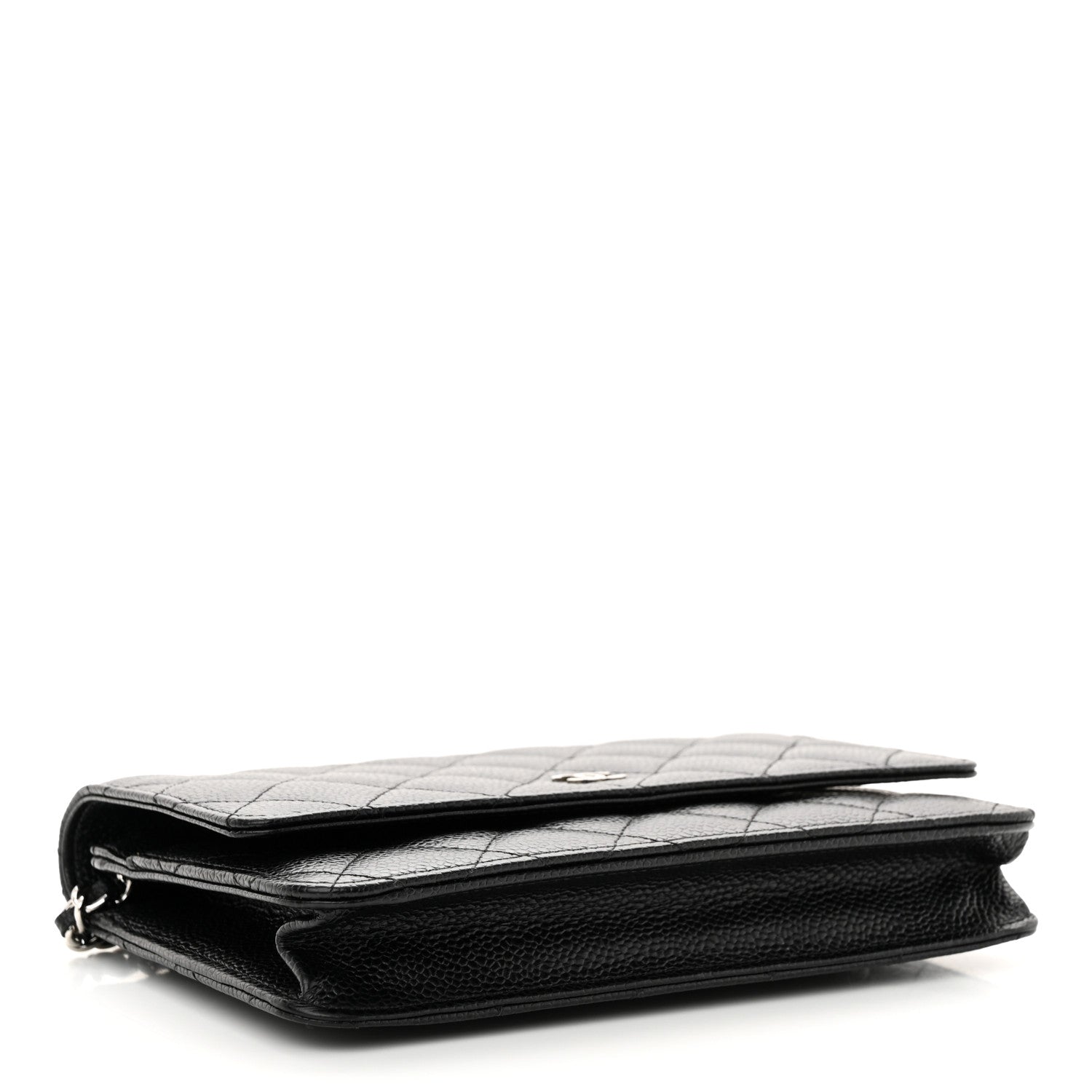 Chanel Caviar Quilted Wallet on Chain WOC Black 4 of 14