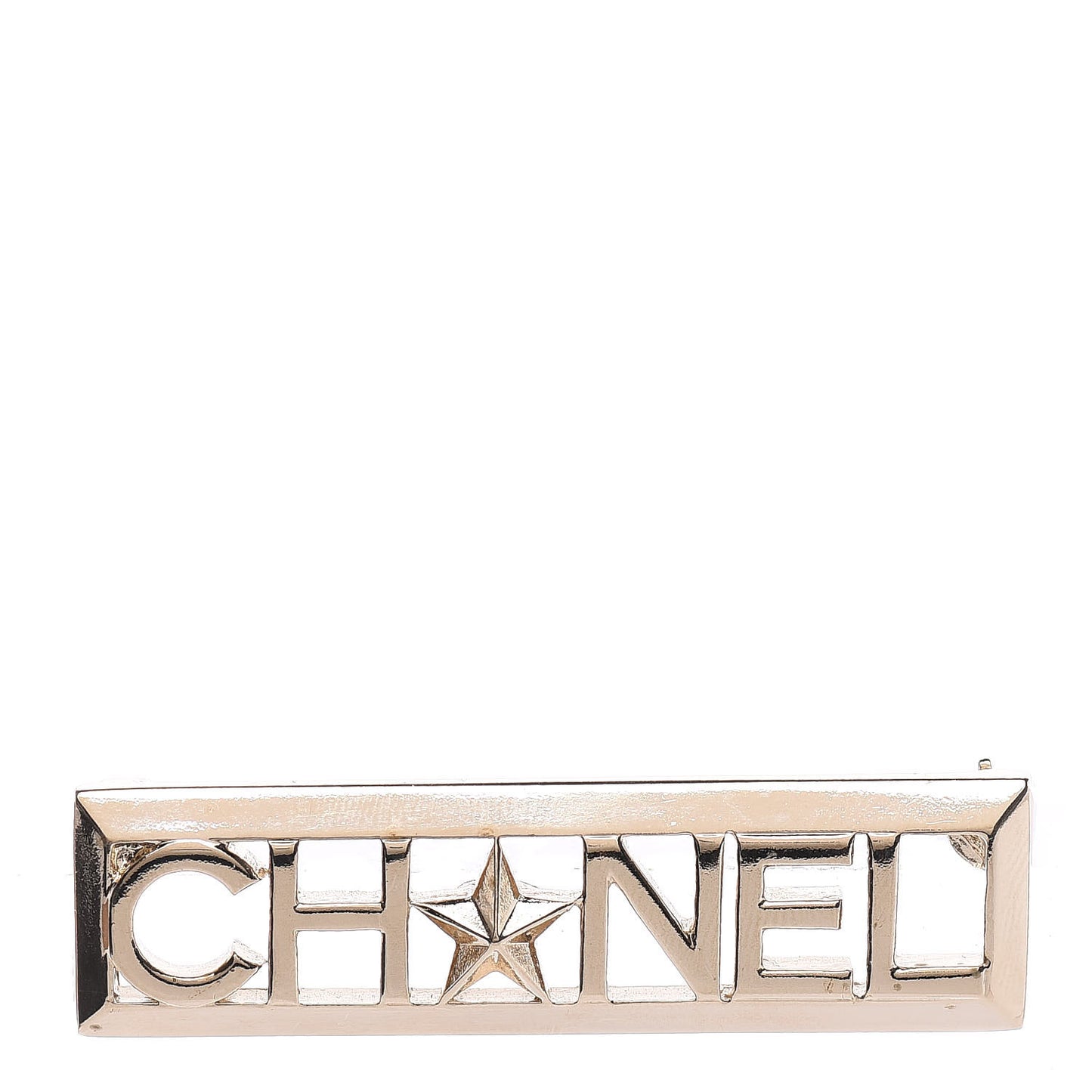 Star Logo Brooch Gold