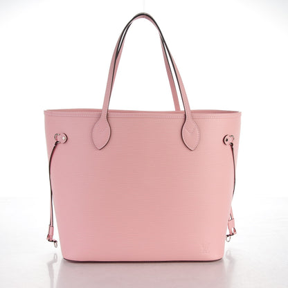 Louis Vuitton Epi Neverfull MM Rose Ballerine 3 of 11