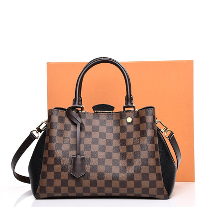 Louis Vuitton Damier Ebene Cuir Taurillon Brittany Black 10 of 10