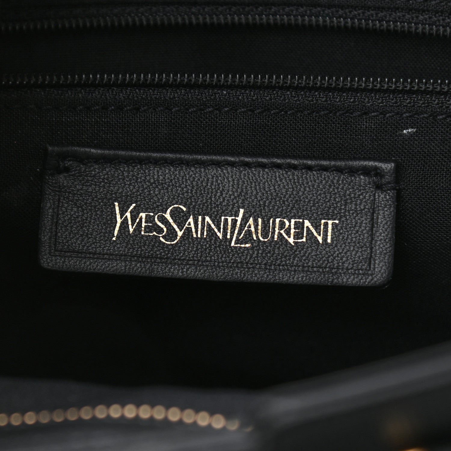 Saint Laurent Textured Calfskin Small Classic Y Cabas Black 6 of 11