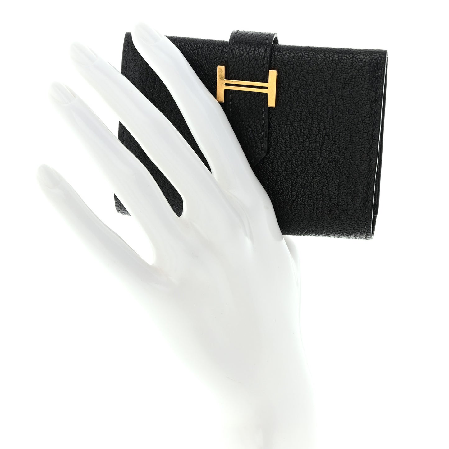 Chevre Mysore Bearn Card Holder Wallet Black