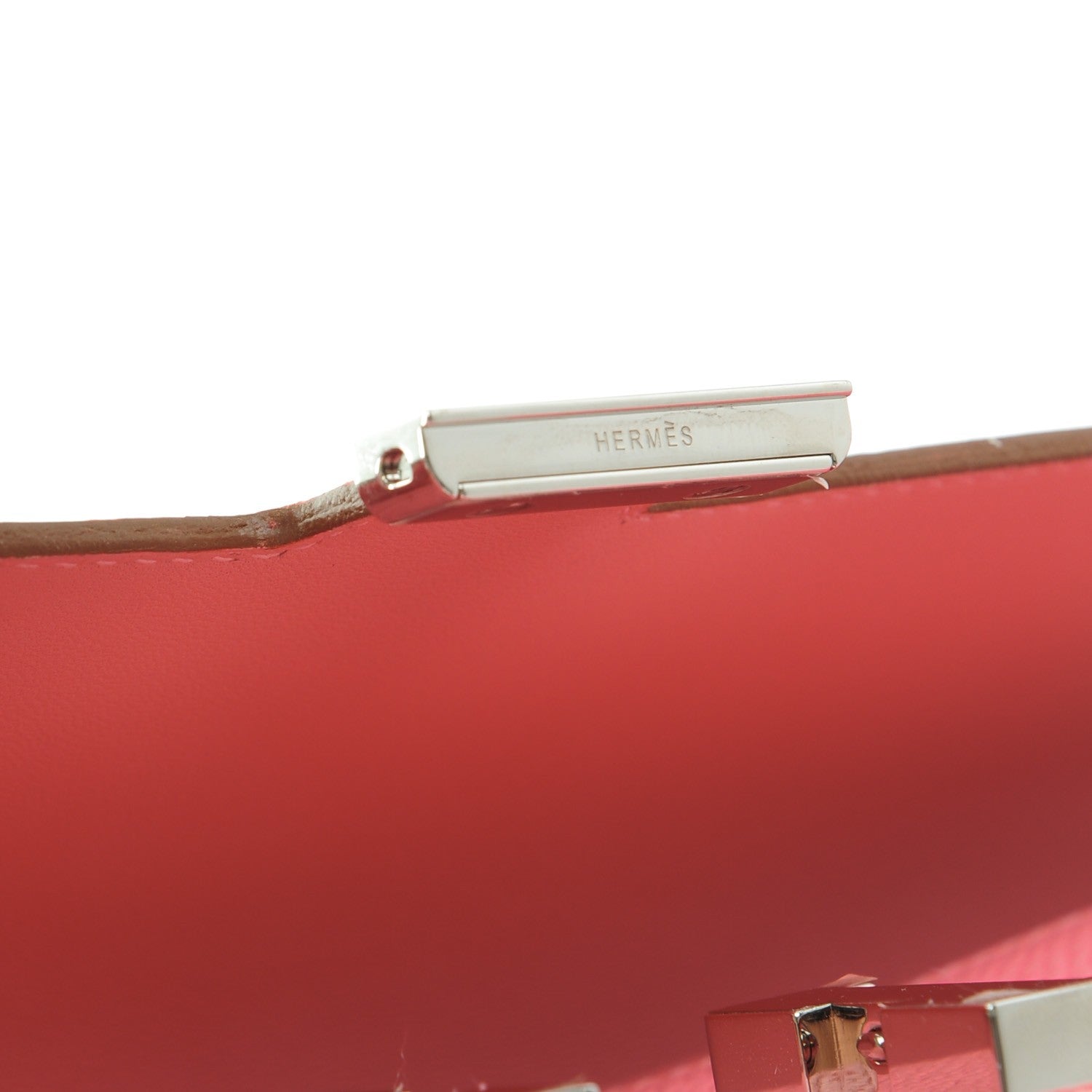 Hermes Epsom Constance Long Wallet Rose Confetti 9 of 10