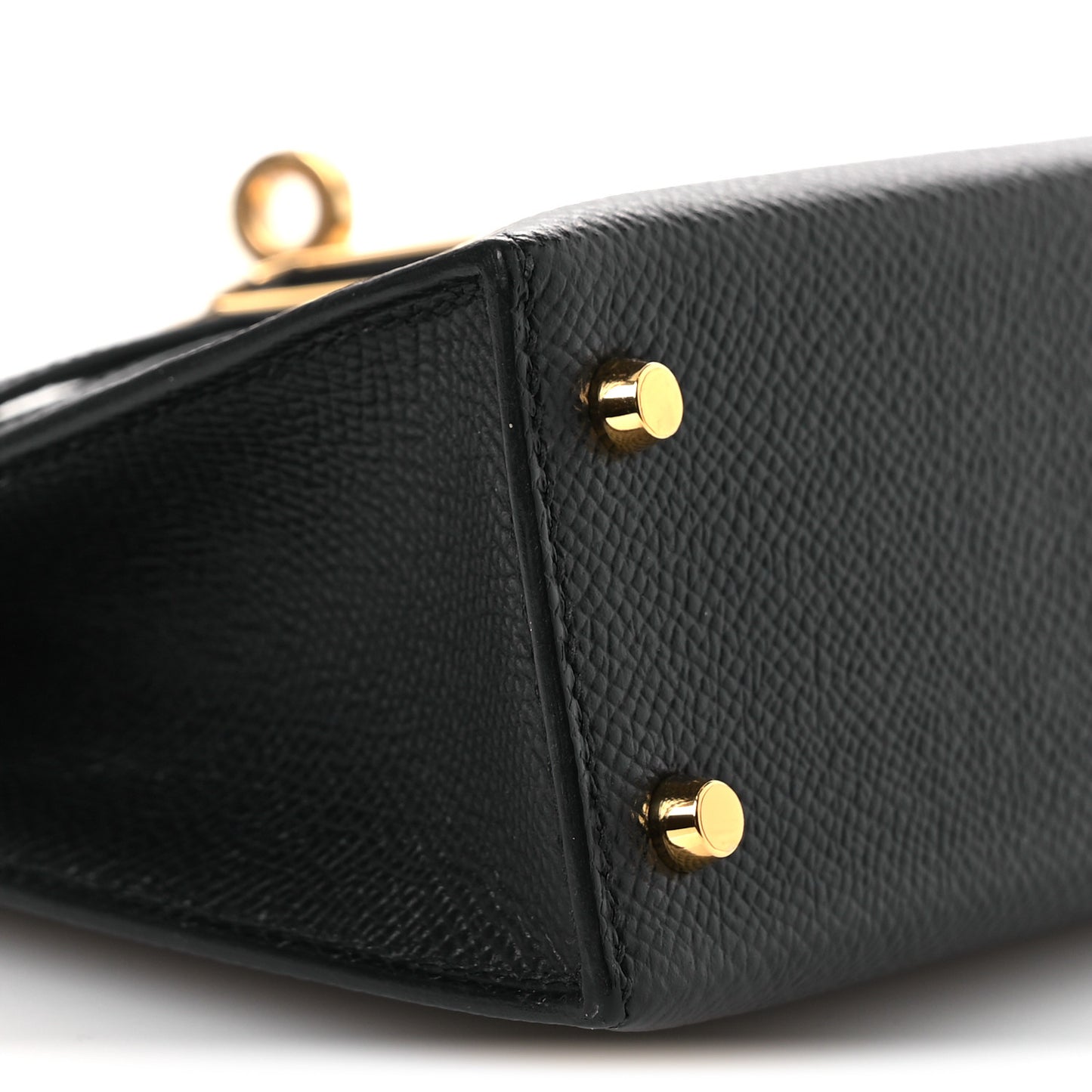 Epsom Mini Kelly Sellier 20 Black Black