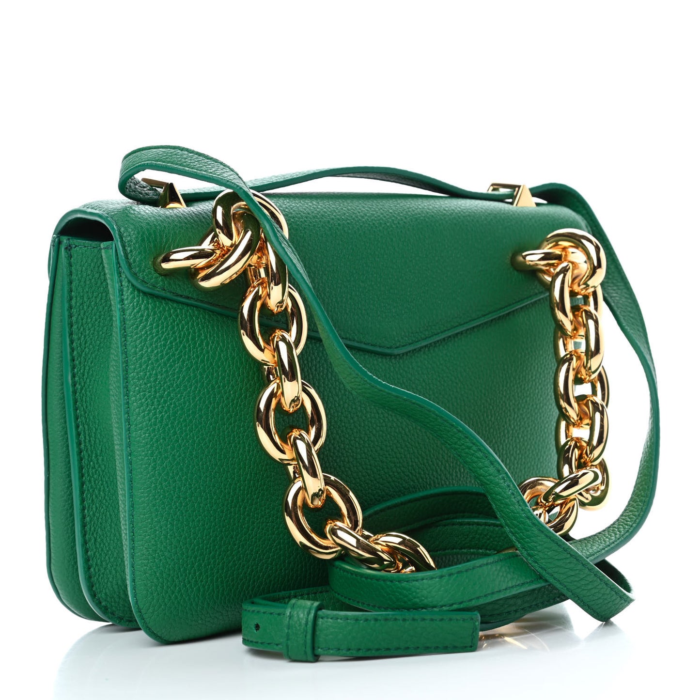 Calfskin Mount Envelope Bag Jungle