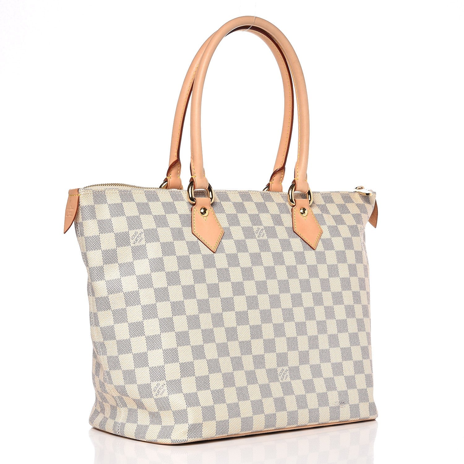 Louis Vuitton Damier Azur Saleya MM 3 of 10